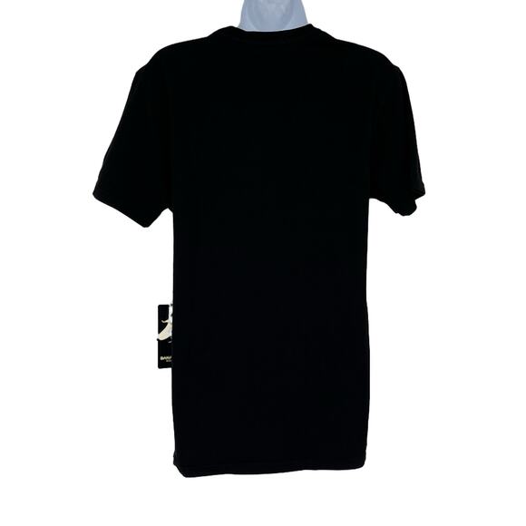 Bananas Monkey Regular Fit Crew Neck Tee in Black Size Small - Picture 3 of 6